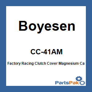 Boyesen CC-41AM; Factory Racing Clutch Cover Magnesium