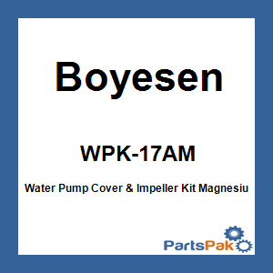 Boyesen WPK-17AM; Water Pump Cover & Impeller Kit Magnesium