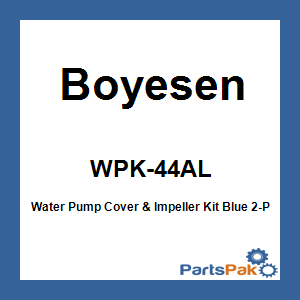 Boyesen WPK-44AL; Water Pump Cover & Impeller Kit Blue