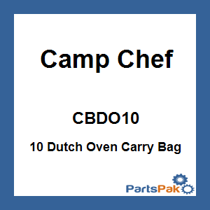 Camp Chef CBDO10; 10 Dutch Oven Carry Bag