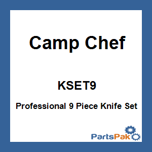 Camp Chef KSET9; Professional 9 Piece Knife Set