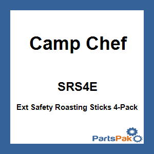 Camp Chef SRS4E; Ext Safety Roasting Sticks 4-Pack
