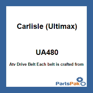 Ultimax UA480; Atv Drive Belt