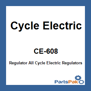 Cycle Electric CE-608; Regulator