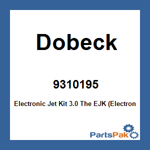 Dobeck 9310195; Electronic Jet Kit 3.0