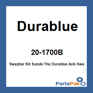 Durablue 20-1700B; Swaybar Kit Fits Suzuki