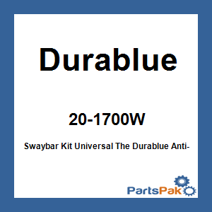 Durablue 20-1700W; Swaybar Kit Universal