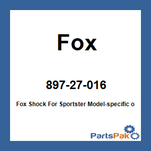 Fox 897-27-016; Fox Shock For Sportster