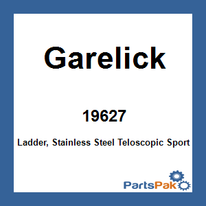 Garelick 19627; Ladder, Stainless Steel Teloscopic Sport Dive 4-Step