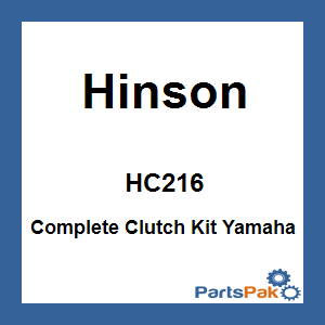 Hinson HC216; Complete Clutch Kit Fits Yamaha