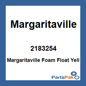 Margaritaville 2183254; Margaritaville Foam Float Yell