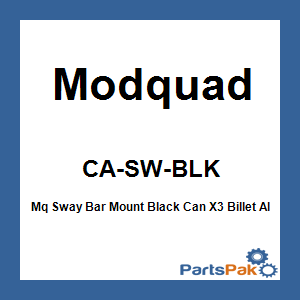 Modquad CA-SW-BLK; Mq Sway Bar Mount Black Can X3
