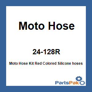 Moto Hose 24-128R; Moto Hose Kit Red