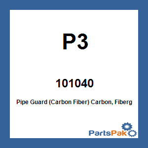 P3 101040; Pipe Guard (Carbon Fiber)