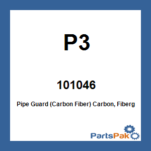 P3 101046; Pipe Guard (Carbon Fiber)
