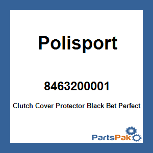 Polisport 8463200001; Clutch Cover Protector Black Bet