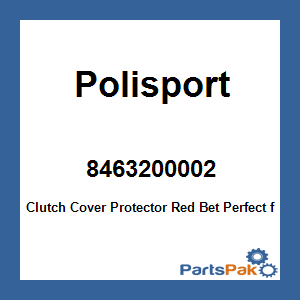Polisport 8463200002; Clutch Cover Protector Red Bet