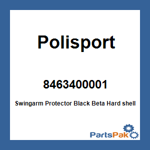 Polisport 8463400001; Swingarm Protector Black Beta