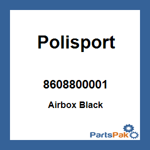Polisport 8608800001; Airbox Black
