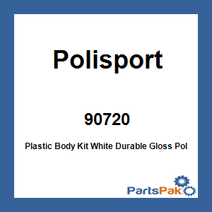 Polisport 90720; Plastic Body Kit White