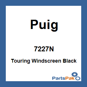 Puig 7227N; Touring Windscreen Black