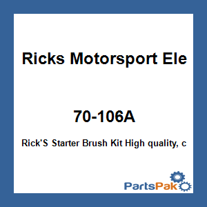 Ricks Motorsport Electrics 70-106A; Rick'S Starter Brush Kit