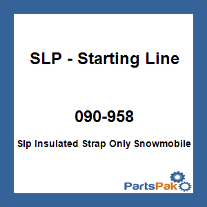 SLP - Starting Line Products 090-958; Slp Insulated Strap Only Snowmobile