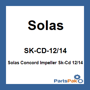 Solas SK-CD-12/14; Solas Concord Impeller Sk-Cd 12/14