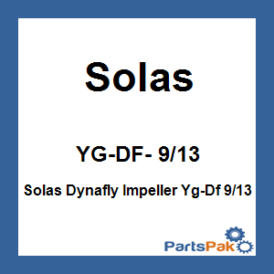 Solas YG-DF- 9/13; Solas Dynafly Impeller Yg-Df 9/13