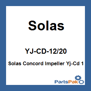 Solas YJ-CD-12/20; Solas Concord Impeller Yj-Cd 1