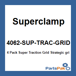 Superclamp 4062-SUP-TRAC-GRID; 4 Pack Super Traction Grid