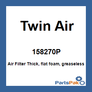 Twin Air 158270P; Air Filter