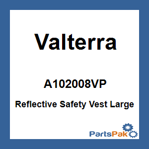 Valterra A102008VP; Reflective Safety Vest Large