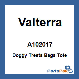 Valterra A102017; Doggy Treats Bags Tote
