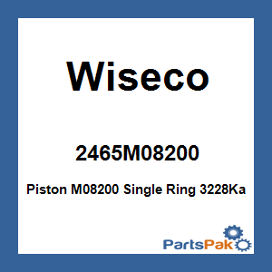 Wiseco 2465M08200; Piston M08200 Single Ring 3228Ka; Fits Ski Doo 850 E-TEC 2017-2018