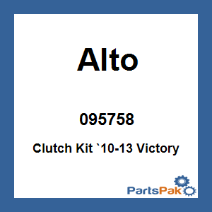 Alto 095758; Clutch Kit `10-13 Victory