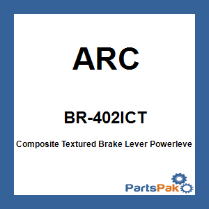 ARC BR-402ICT; Composite Textured Brake Lever Powerlever