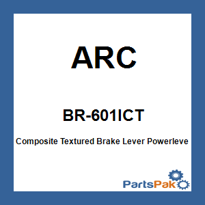 ARC BR-601ICT; Composite Textured Brake Lever Powerlever