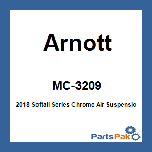 Arnott MC-3209; 2018 Softail Series Chrome Air Suspension
