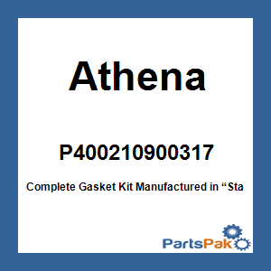 Athena P400210900317; Complete Gasket Kit