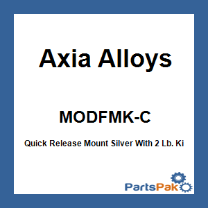 Axia Alloys MODFMK-C; Quick Release Mount Silver With 2 Lb. Kidde Extinguisher