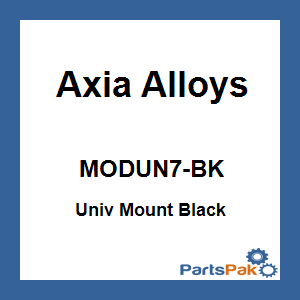 Axia Alloys MODUN7-BK; Univ Mount Black