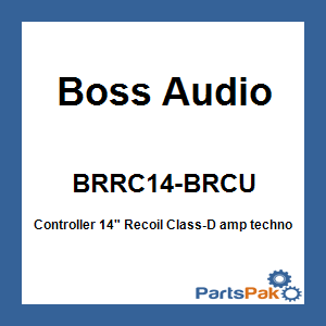 Boss Audio BRRC14-BRCU; Controller 14-inch Recoil