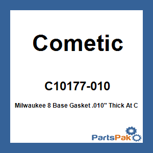 Cometic C10177-010; Milwaukee 8 Base Gasket .010-inch Thick