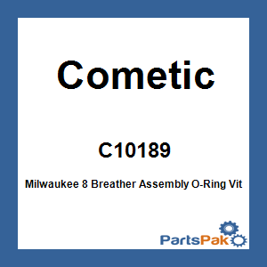 Cometic C10189; Milwaukee 8 Breather Assembly O-Ring Viton 10Pk