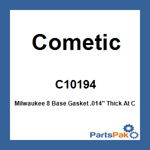 Cometic C10194; Milwaukee 8 Base Gasket .014-inch Thick