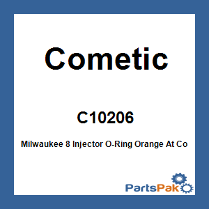 Cometic C10206; Milwaukee 8 Injector O-Ring Orange