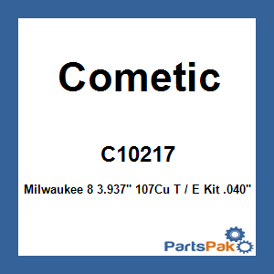 Cometic C10217; Milwaukee 8 3.937-inch 107Cu T / E Kit .040-inch Head Gask