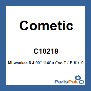 Cometic C10218; Milwaukee 8 4.00-inch 114Cu Cvo T / E Kit .040-inch Head Gasket