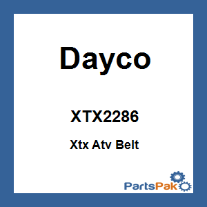 Dayco XTX2286; Xtx Atv Belt